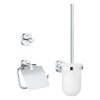 Grohe QuickFix Start Set doplnkov na toaletu 3 v 1, chróm 41204000-GR