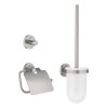 Grohe QuickFix Start Set doplnkov na toaletu 3 v 1, supersteel 41204DC0-GR