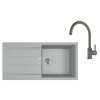 Franke Sety Kuchynský set T125, tectonitový drez S2D 611-100 a batéria FC 6018.084, sivá 143.0687.406