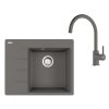 Franke Sety Kuchynský set G269ŠK, fragranitový drez CNG 611-62 TL/7 a batéria FC 6018.084, sivý kameň 114.0700.668