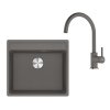 Franke Sety Kuchynský set G274ŠK, fragranitový drez MRG 610-52 RTL a batéria FC 6018.084, sivý kameň 114.0700.790