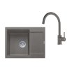 Franke Sety Kuchynský set G275ŠK, fragranitový drez MRG 611-62 RTL a batéria FC 6018.084, sivý kameň 114.0700.793