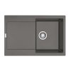 Franke Sety Kuchynský set G276ŠK, fragranitový drez MRG 611 a batéria FC 6018.084, sivý kameň 114.0700.796