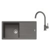 Franke Sety Kuchynský set G280ŠK, fragranitový drez BFG 611 a batéria FC 6018.084, sivý kameň 114.0700.814