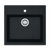 Franke Sety Kuchynský set T122Č, tectonitový drez SID 610 a batéria FC 6018.901, čierna/matná čierna 143.0687.310