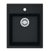 Franke Sety Kuchynský set T113Č, tectonitový drez SID 610-40 a batéria FS 3230.031, čierna/chróm 143.0687.332