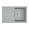 Franke Sety Kuchynský set T115Š, tectonitový drez S2D 611-78 a batéria FS 3230.031, sivá/chróm 143.0687.349