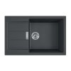 Franke Sety Kuchynský set T116Č, tectonitový drez S2D 611-78 XL a batéria FS 3230.031, čierna/chróm 143.0687.353