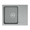 Franke Sety Kuchynský set T118Š, tectonitový drez OID 611-62 a batéria FC 6018.084, sivá/sivý kameň 143.0687.373