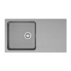 Franke Sety Kuchynský set T120Š, tectonitový drez OID 611 a batéria FC 6018.084, sivá/sivý kameň 143.0687.379