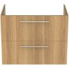 Ideal Standard i.Life B Umývadlová skrinka 80x63x51 cm, 2 zásuvky, dub T5272NX