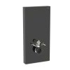 Geberit Monolith Plus Sanitárny modul na závesné WC, 101 cm, spodný prívod vody, sklo/čierna 131.221.SJ.7