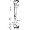 Alca  Napúšťací ventil spodný 3/8" A17-3/8