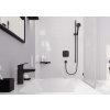 Hansgrohe Logis Umývadlová batéria s výpusťou Push-Open, EcoSmart, matná čierna 71107670-HG
