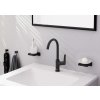 Hansgrohe Logis Umývadlová batéria s výpusťou, EcoSmart, matná čierna 71130670-HG