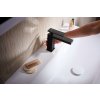 Hansgrohe Tecturis E Umývadlová batéria s výpusťou, CoolStart, EcoSmart, matná čierna 73014670-HG