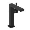 Hansgrohe Tecturis E Umývadlová batéria s výpusťou Push-Open, CoolStart, EcoSmart, matná čierna 73040670-HG