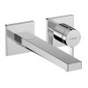 Hansgrohe Tecturis E Umývadlová batéria pod omietku, s výpusťou, 2-otvorová inštalácia, EcoSmart, chróm 73051000-HG