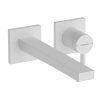 Hansgrohe Tecturis E Umývadlová batéria pod omietku, s výpusťou, 2-otvorová inštalácia, EcoSmart, matná biela 73051700-HG
