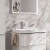 Hansgrohe Tecturis E Umývadlová batéria s výpusťou Push-Open, CoolStart, EcoSmart, matná biela 73060700-HG