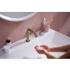 Hansgrohe Tecturis S Umývadlová batéria s výpusťou, CoolStart, EcoSmart, kefovaný bronz 73323140-HG