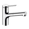 Hansgrohe Zesis M33 Drezová batéria s výsuvnou spŕškou, sBox, chróm 74821000-HG