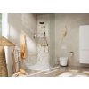Hansgrohe Pulsify S Sprchový set s termostatom, priemer 26 cm, 3 prúdy, kefovaný bronz 24220140-HG