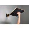 Hansgrohe Pulsify E Hlavová sprcha, 26x26 cm, EcoSmart+, kefovaný bronz 24333140-HG