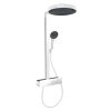 Hansgrohe Rainfinity Sprchový set s termostatom, priemer 36 cm, 3 prúdy, matná biela 26853700-HG