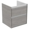 Ideal Standard Connect Air Umývadlová skrinka, 48x41x52 cm, sivý dub/matný biely lak E1607PS