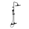 Ideal Standard CeraTherm Sprchový set s termostatom, priemer 26 cm, 2 prúdy, hodvábna čierna A7210XG