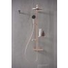 Ideal Standard ALU+ Sprchový set s termostatom, priemer 26 cm, 2 prúdy, rosé BD583RO