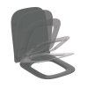 Ideal Standard i.Life B WC doska, SoftClose, lesklá sivá T500358