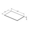 Ideal Standard i.Life B Doska pod umývadlo, 80 cm, dub T5282NX
