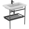 Ideal Standard Conca Kovový podstavec na umývadlo 80 cm, hodvábna čierna E2533XG