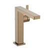 Hansgrohe Tecturis E Umývadlová batéria s výpusťou Push-Open, CoolStart, EcoSmart, kefovaný bronz 73042140-HG