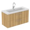 Ideal Standard i.Life B Umývadlová skrinka, 63x120x51 cm, 2 zásuvky, prírodný dub T5514NX