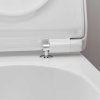 Hansgrohe EluPura S Závesné WC s doskou SoftClose, AquaHelix, SmartClean, biela 61115450-HG
