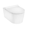 Hansgrohe EluPura S Závesné WC s doskou SoftClose, AquaHelix, SmartClean, biela 61115450-HG