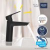 Grohe QuickFix Start Umývadlová batéria s výpusťou Push-Open, matná čierna 242042432-GR