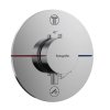 Hansgrohe  Sprchový set s termostatom pod omietku, s telesom, priemer 26 cm, 3 prúdy, chróm SANI21HHH002-HG