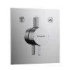 Hansgrohe  Sprchový set s batériou pod omietku, s telesom, priemer 25 cm, 3 prúdy, chróm SANI21HHH005-HG