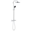 Grohe Vitalio Start Sprchový set s termostatom, priemer 25 cm, 2 prúdy, chróm 26677001-GR