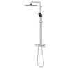 Grohe Vitalio Comfort Sprchový set s termostatom, 25x25 cm, 2 prúdy, chróm 26696001-GR