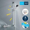 Grohe QuickFix Precision Start Sprchový set s termostatom, chróm 34854001-GR
