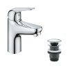 Grohe Swift Umývadlová batéria s výpusťou Push-Open, studený štart, chróm 24323001-GR