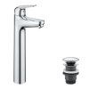 Grohe Swift Umývadlová batéria s výpusťou Push-Open, chróm 24331001-GR