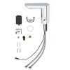 Grohe Bau Cosmopolitan E Infračervená elektronická umývadlová batéria so zmiešavacím zariadením, napájanie zo 6 V batérie, chróm 36451000-GR
