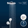 Grohe Precision SmartControl Sprchový set s termostatom pod omietku, priemer 31 cm, 3 prúdy, chróm 34877000-GR