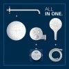 Grohe Precision SmartControl Sprchový set s termostatom pod omietku, priemer 31 cm, 3 prúdy, chróm 34877000-GR